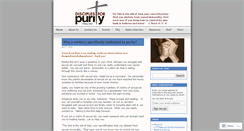 Desktop Screenshot of disciplesforpurity.com